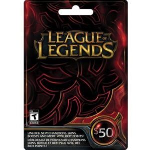 League of Legends Game $50 NZD Prepaid Digital Gift Card