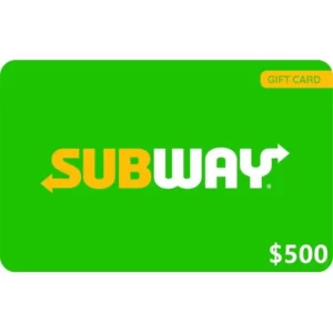 Subway $500 NZD Physical Gift Card (Express Delivery)
