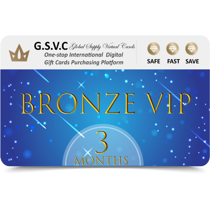 Bronze VIP Membership