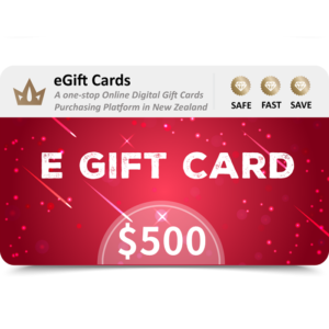 eGift Cards $500 NZD E Gift Card (Email Delivery)