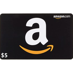 Amazon $5 USD Digital Gift Card/Voucher (Email Delivery)