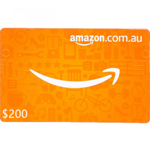 Amazon $200 AUD Digital Gift Card/Voucher (Email Delivery)