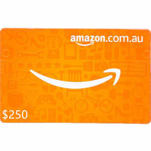 Amazon $250 AUD Digital Gift Card/Voucher (Email Delivery)