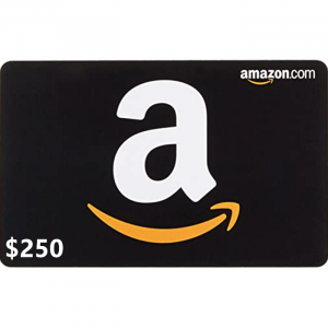 Amazon $250 USD Digital Gift Card/Voucher (Email Delivery)
