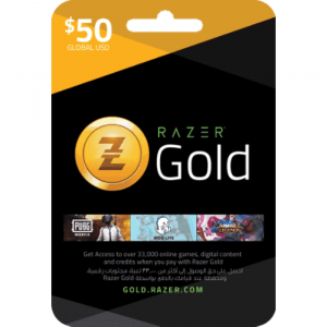 Razer Gold $50 USD Gift Card (Email Delivery)