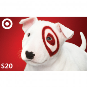 Target $20 USD Digital Gift Cards (Email Delivery)