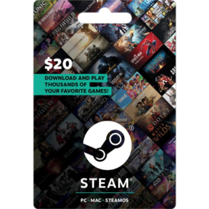 Steam Game $20 NZD Digital Gift Card (Email Delivery)