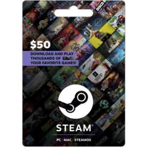 Steam Game $50 NZD Digital Gift Card (Email Delivery)