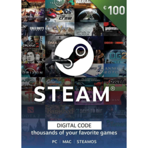 Steam €100 EUR Digital Gift Card (Email Delivery)