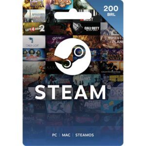 Steam Gift Cards Brazil Region – BRL (Email Delivery)