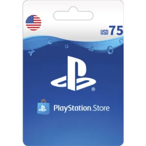 PlayStation $75 USD Digital Gift Card (Email Delivery)